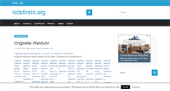 Desktop Screenshot of kidsfirstri.org
